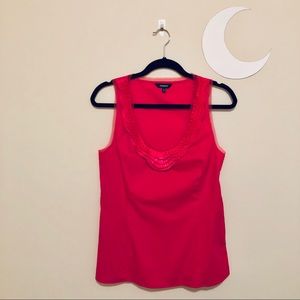 🌙 Express Vivid Pink Blouse Pretty Detail